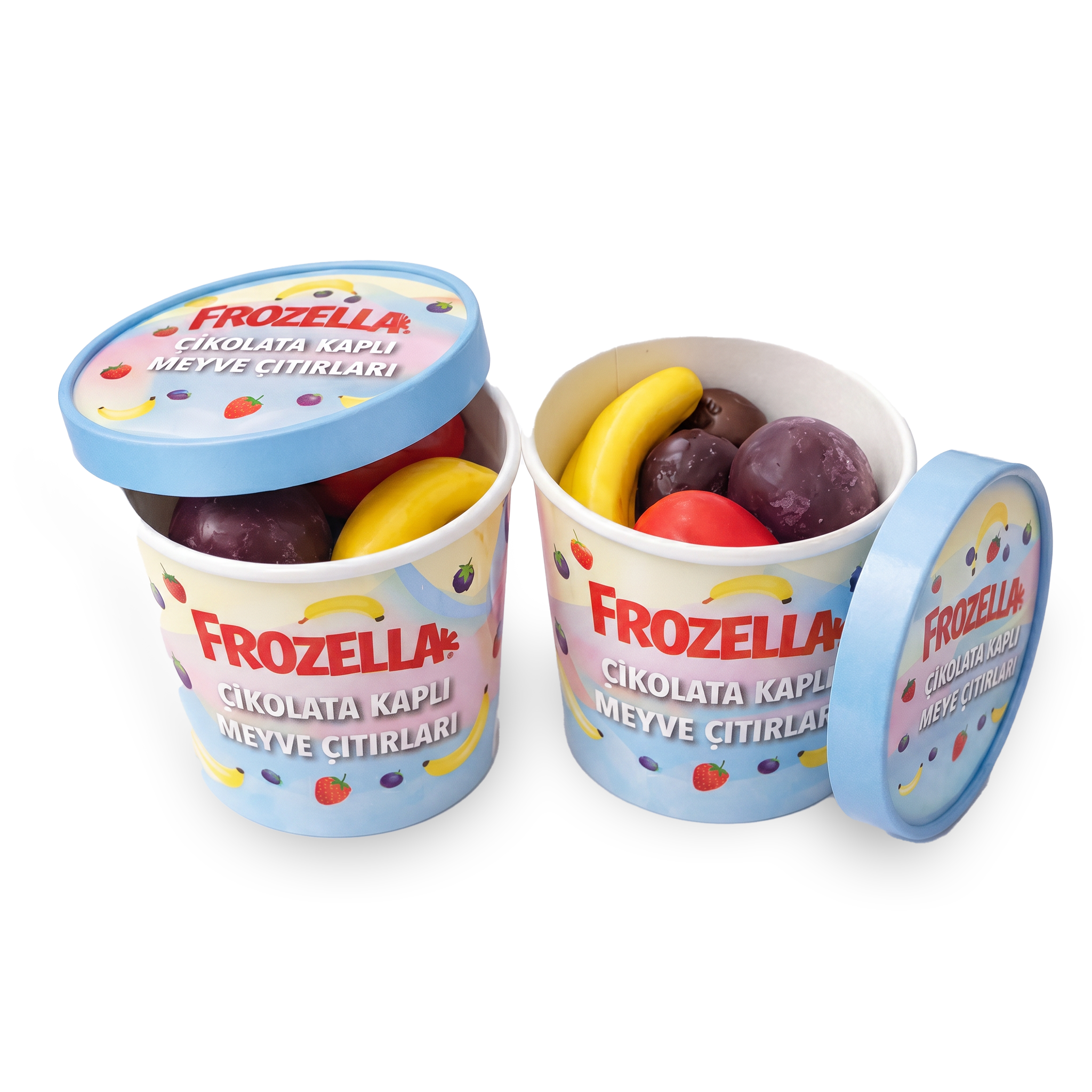 Frozella Çikolata Kaplı Meyve Çıtırları