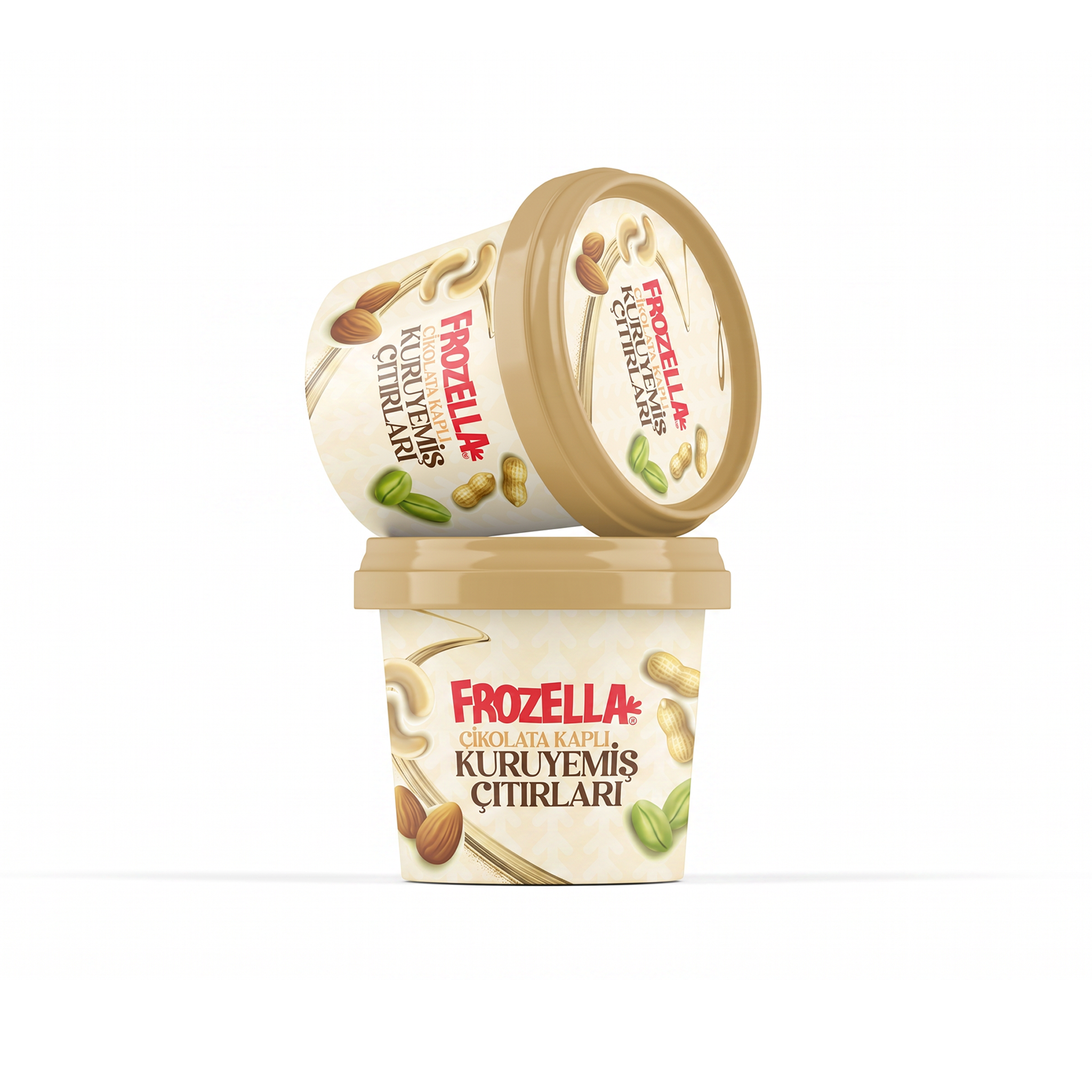 Frozella Çikolata Kaplı Kuruyemiş Çıtırları