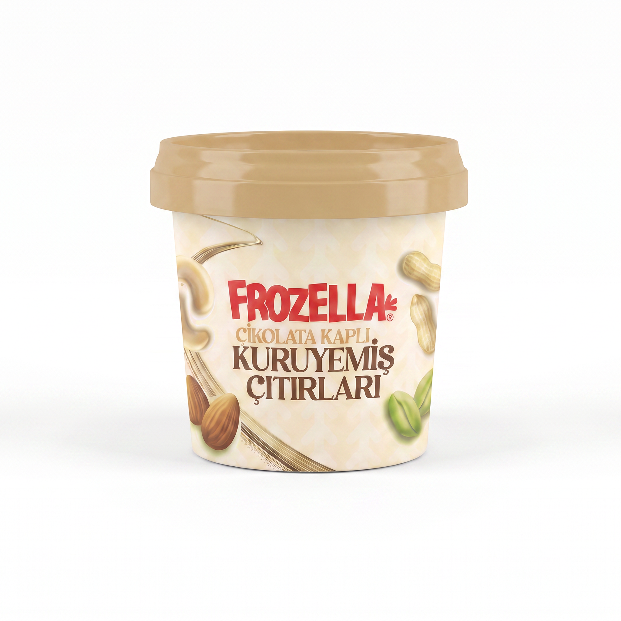 Frozella Çikolata Kaplı Kuruyemiş Çıtırları